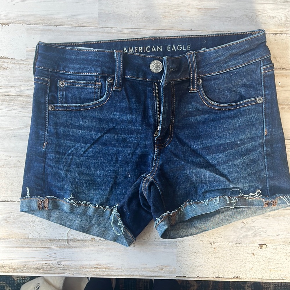 American eagle denim shorts